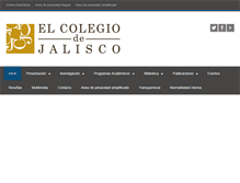 Tablet Screenshot of coljal.edu.mx